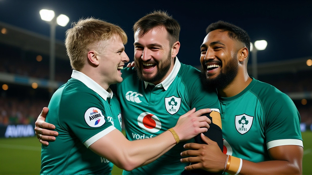 Ireland crushes Australia 46-19 in record Aviva Stadium rout